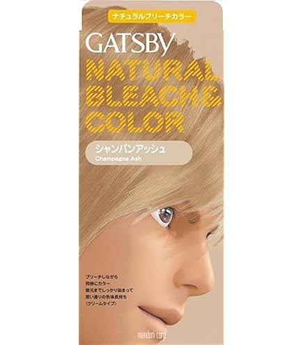 Amazon.co.jp: ギャツビー ナチュラルブリーチカラー シャンパン